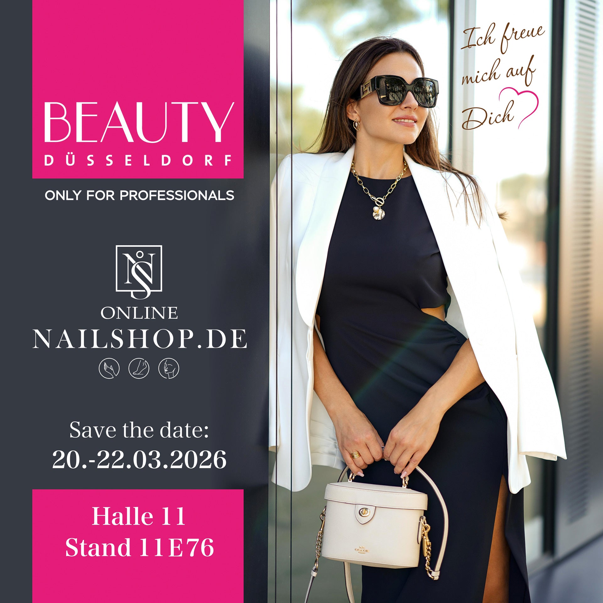 Beauty-Messe-Düsseldorf 1-Tageskarte 20.-22.03.2026  mit Gewerbeschein einlösbar (Link zur Einlösung kommt  48h nach der Bezahlung)
