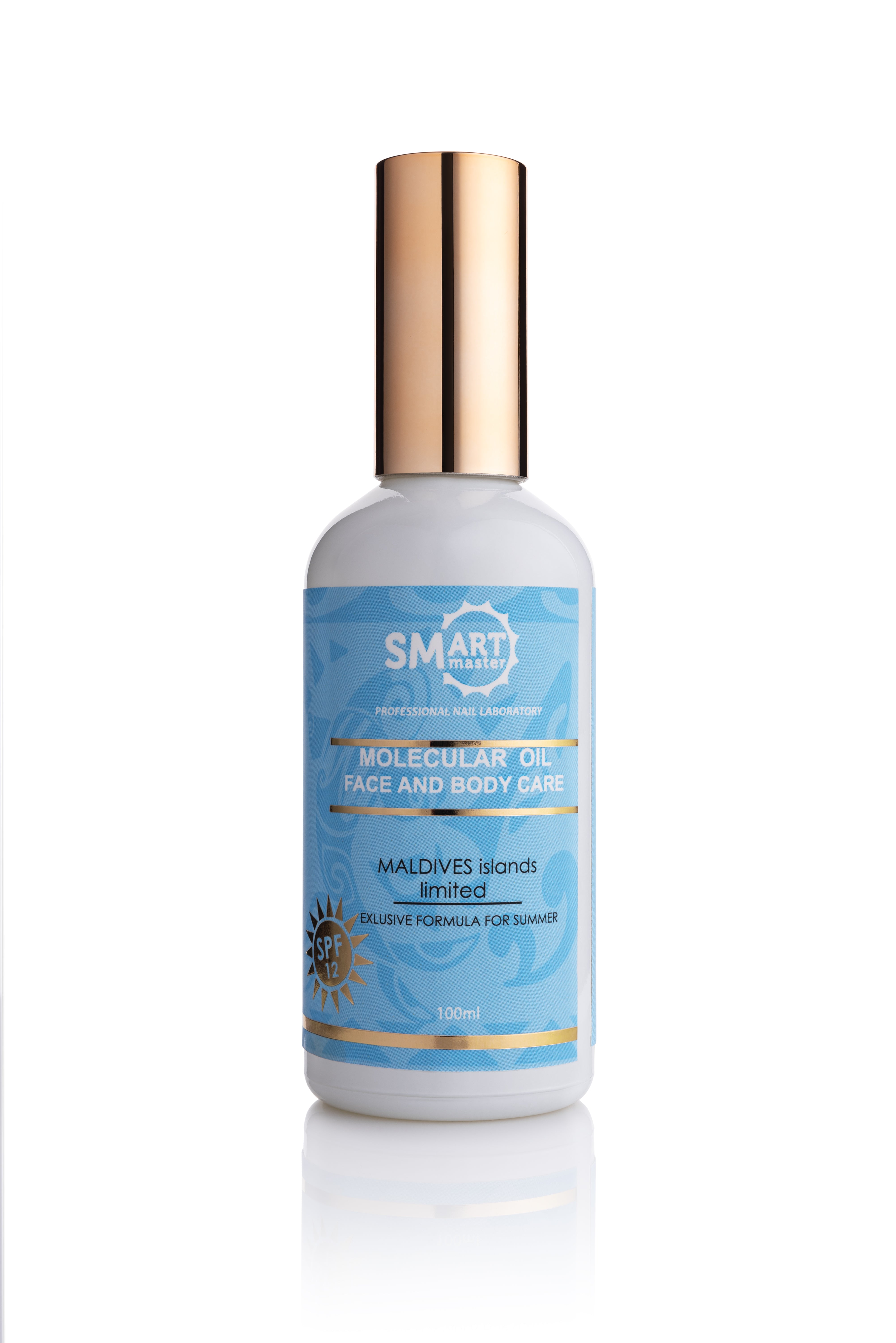 Set limitato di olio molecolare (100ml) e olio biologico (30ml) Maldive di SMART