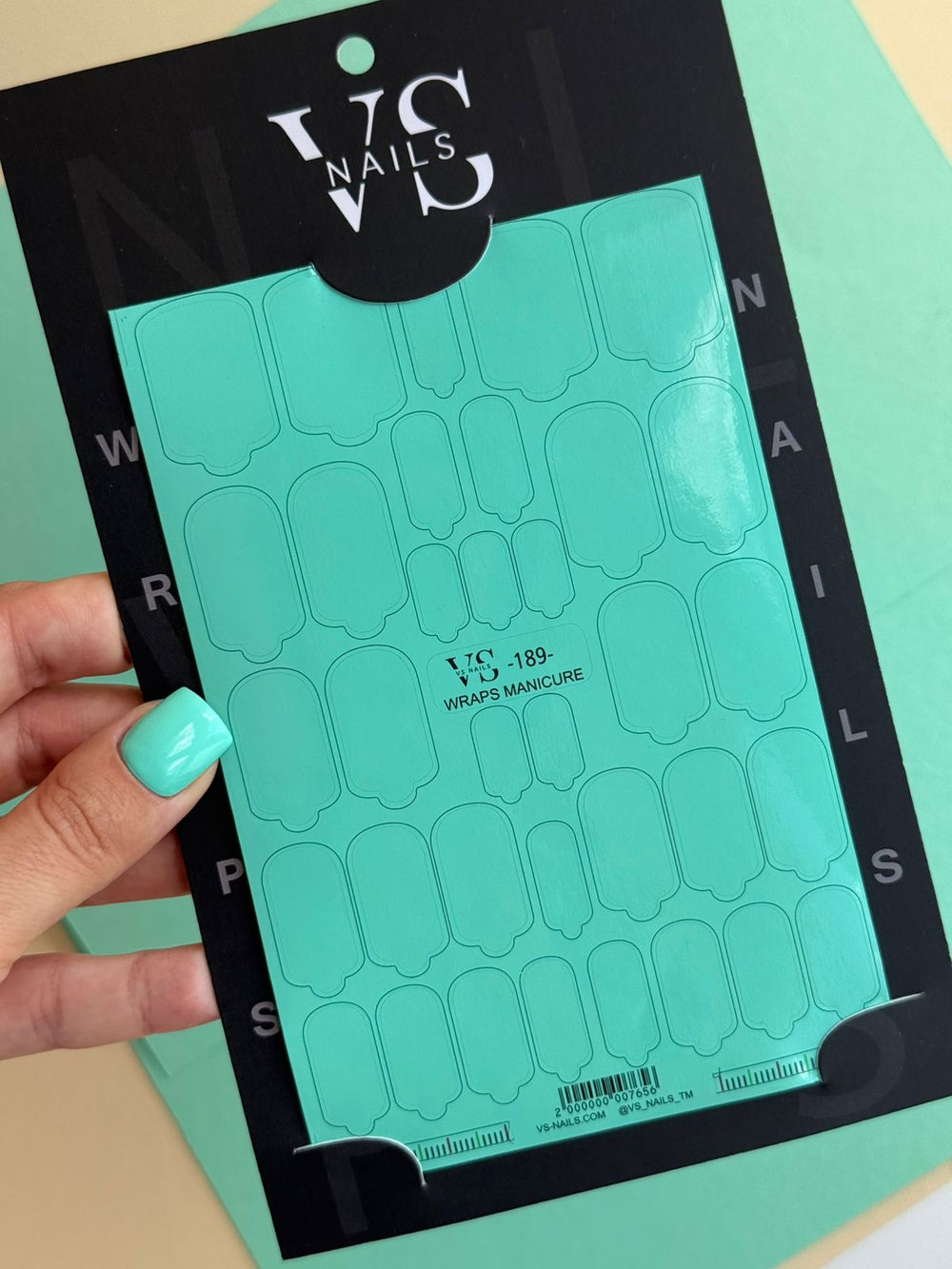 Wrap для маникюра Maxi 162 от VS Nails