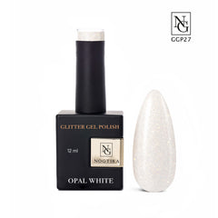 Glitter Gel Polish Opal White Nr. GGP27 (12ml) TPO-free