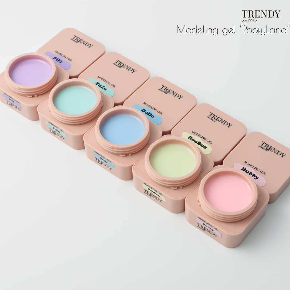 UV/LED modeling gel self-leveling Latte Macchiato by Trendy Nails (15ml/30ml/50ml)