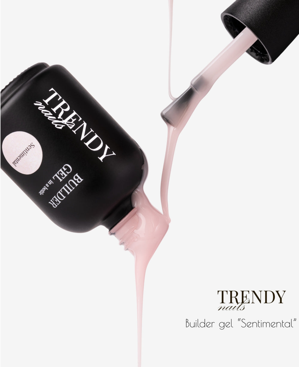 Коллекция Builder Gels в бутылке или баночке от Trendy Nails 15 мл/30 мл (самовыравнивающиеся)