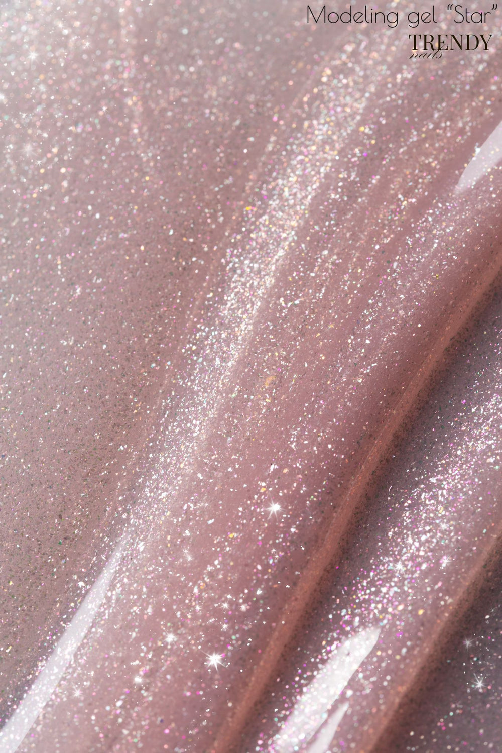 Гель для моделирования самовыровняющийся Balletti Collection „Saute“ от Trendy Nails (15/30мл)