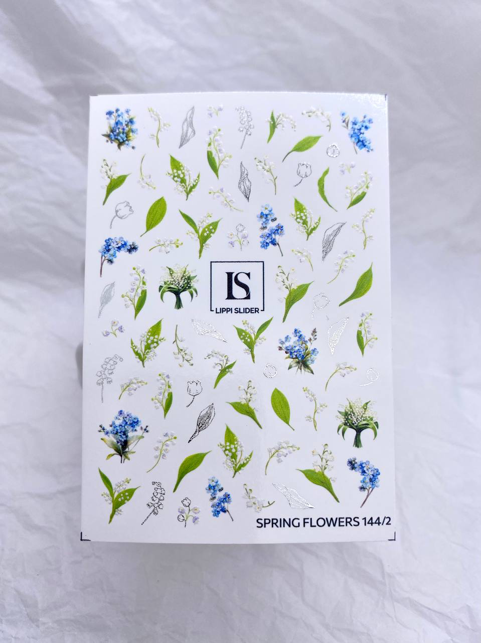 Slider "Spring Flowers" 144/2 (Wasserlösliche Aufkleber) von Lippi Slider