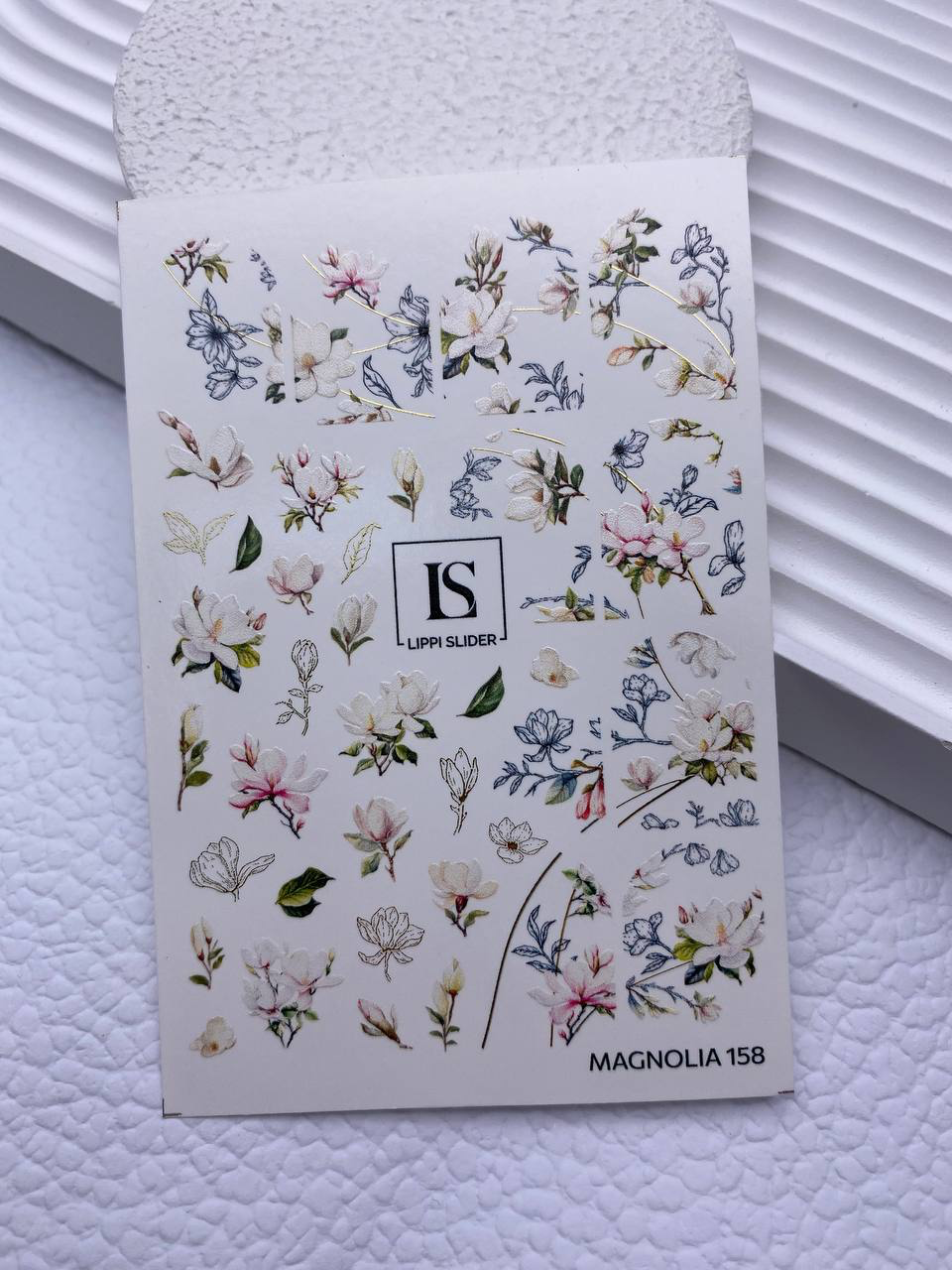 Slider "Magnolia" 158 (Wasserlösliche Aufkleber) von Lippi Slider