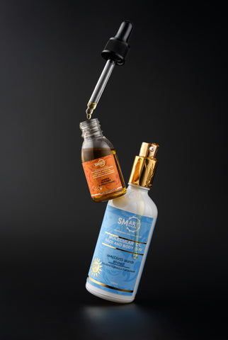 Set limitato di olio molecolare (100ml) e olio biologico (30ml) Maldive di SMART
