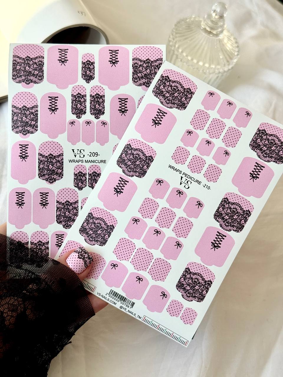 Wrap for Manicure Maxi 162 by VS Nails