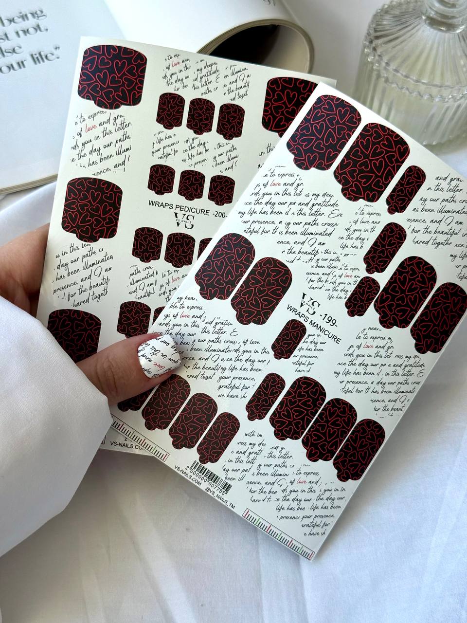 Wrap for Manicure Maxi 162 by VS Nails