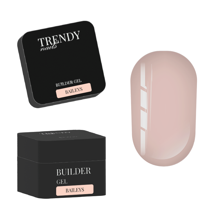 Gel Costruttore nella Bottiglia Baileys di Trendy Nails 15ml/30 ml (autolivellante)
