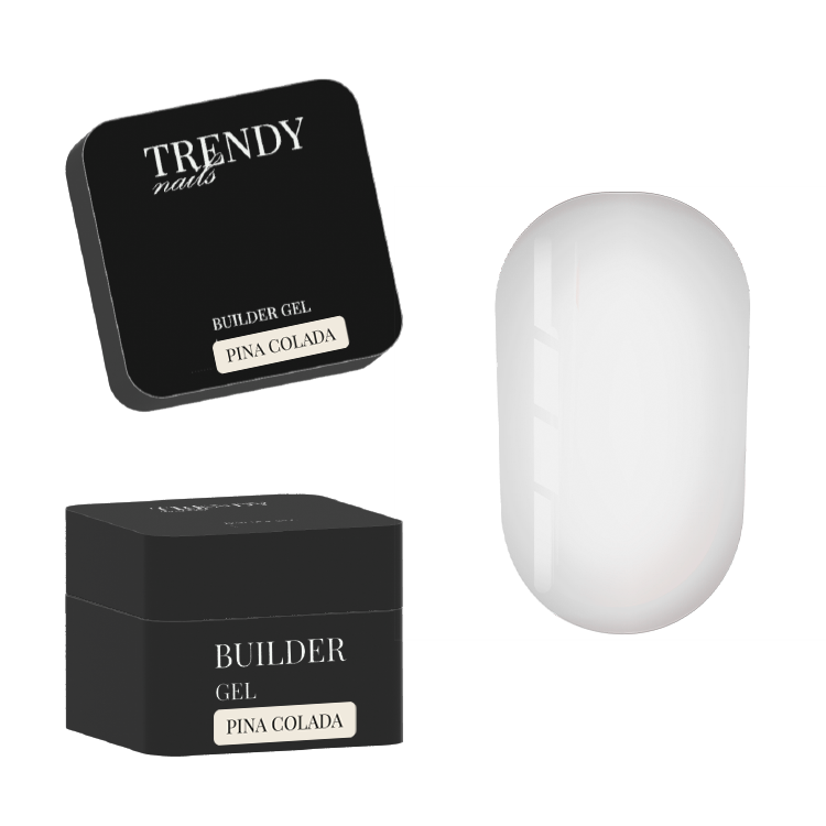 Builder Gel nella bottiglia Pina Colada di Trendy Nails 15ml/ 30ml (autolivellante)