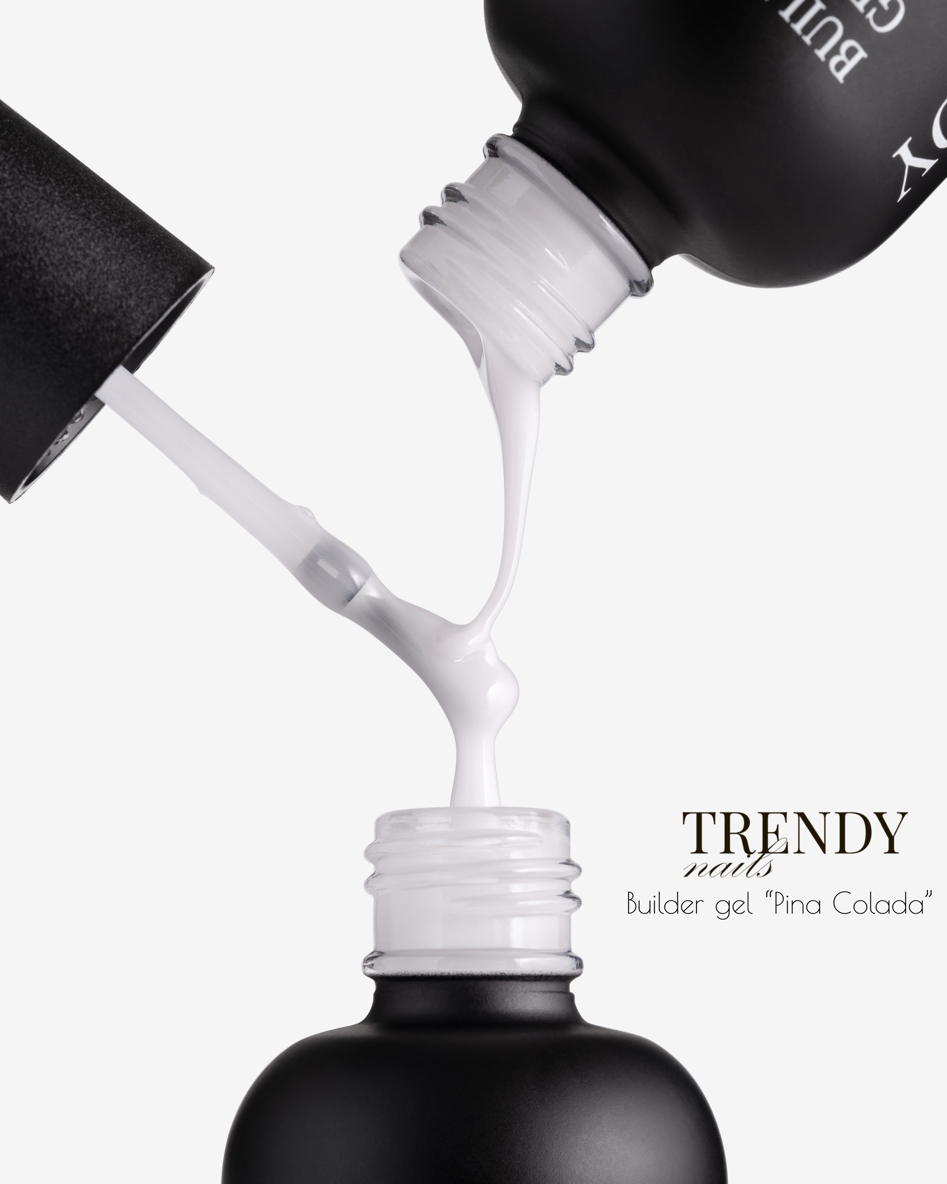 Builder Gel nella bottiglia Pina Colada di Trendy Nails 15ml/ 30ml (autolivellante)