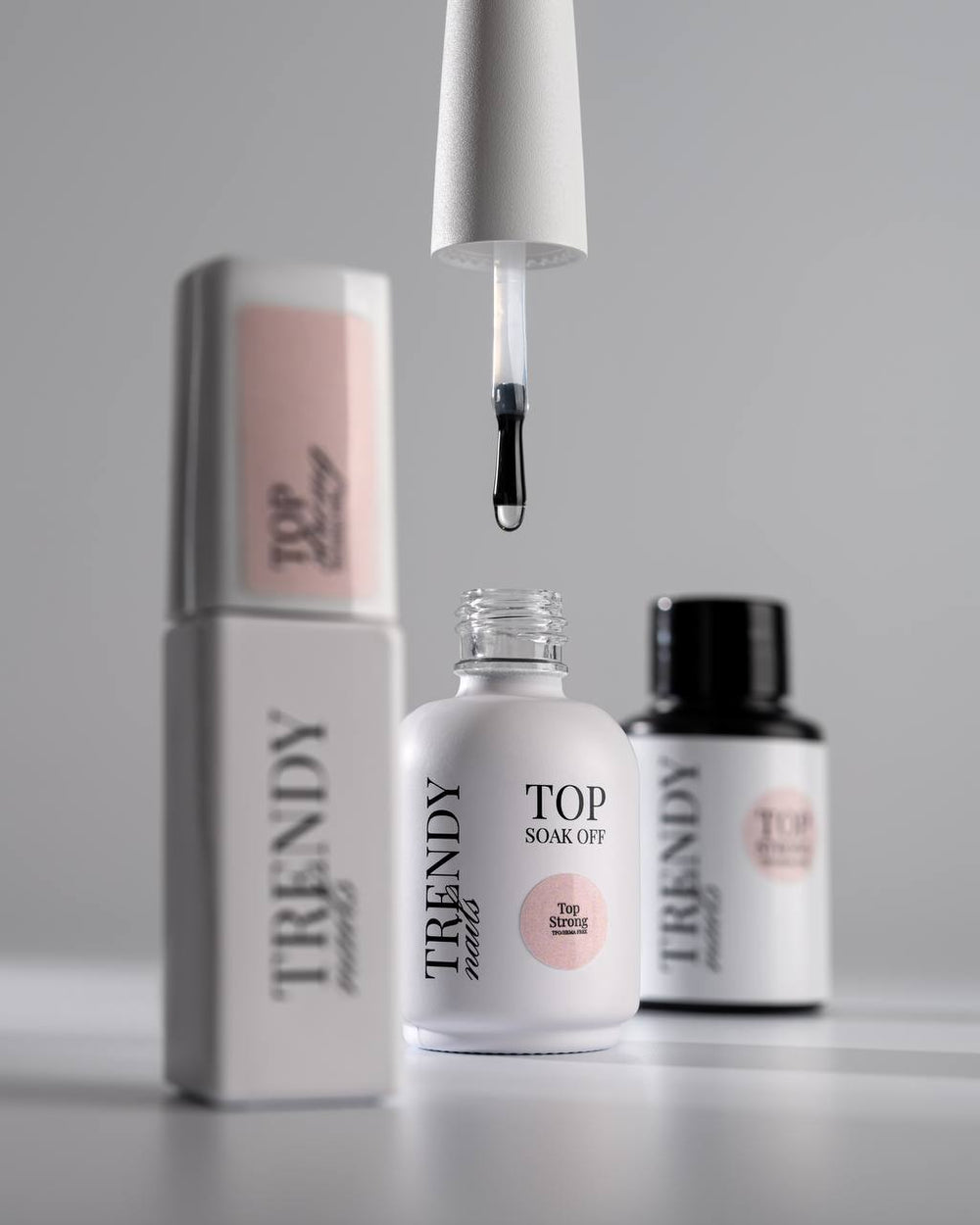 Top Gel Polish NO WIPE STRONG 8ml/15ml di Trendy Nails