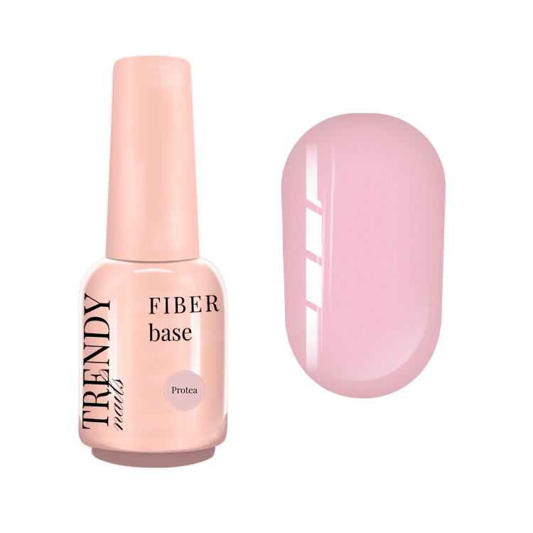 Fiber Base (hard with fiberglass fibers) from TRENDY Nails 30 ml in a jar