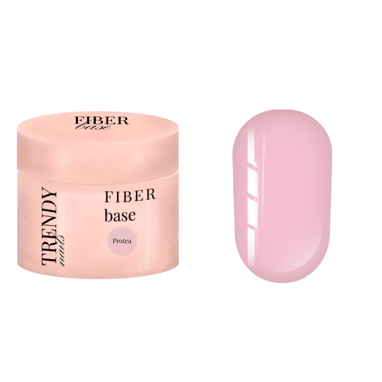 Fiber Base (hard with fiberglass fibers) from TRENDY Nails 30 ml in a jar