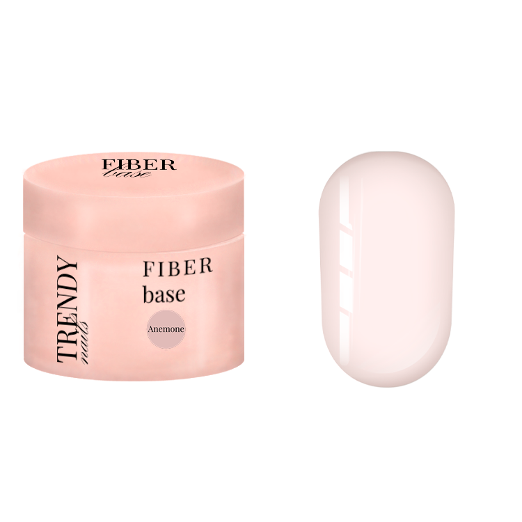 Fiber Base (жесткий с волокнами стекловолокна) от TRENDY Nails 30 мл в баночке
