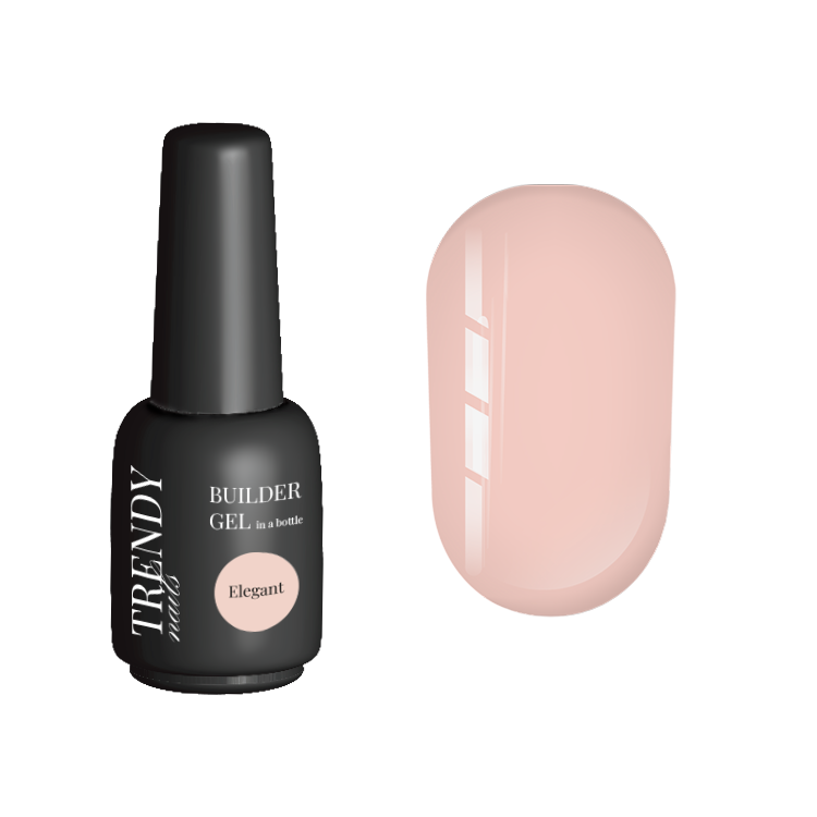 Коллекция Builder Gels в бутылке или баночке от Trendy Nails 15 мл/30 мл (самовыравнивающиеся)