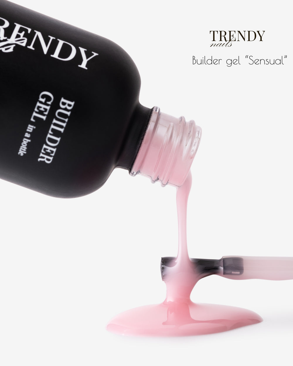 Коллекция Builder Gels в бутылке или баночке от Trendy Nails 15 мл/30 мл (самовыравнивающиеся)