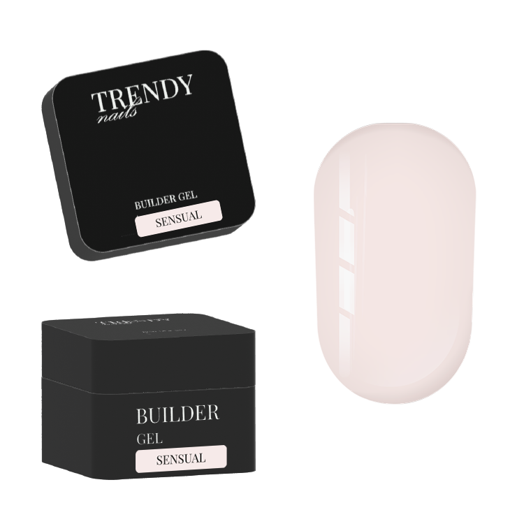 Builder Gel Collection in a bottle or jar from Trendy Nails 15ml/ 30ml (self-leveling)