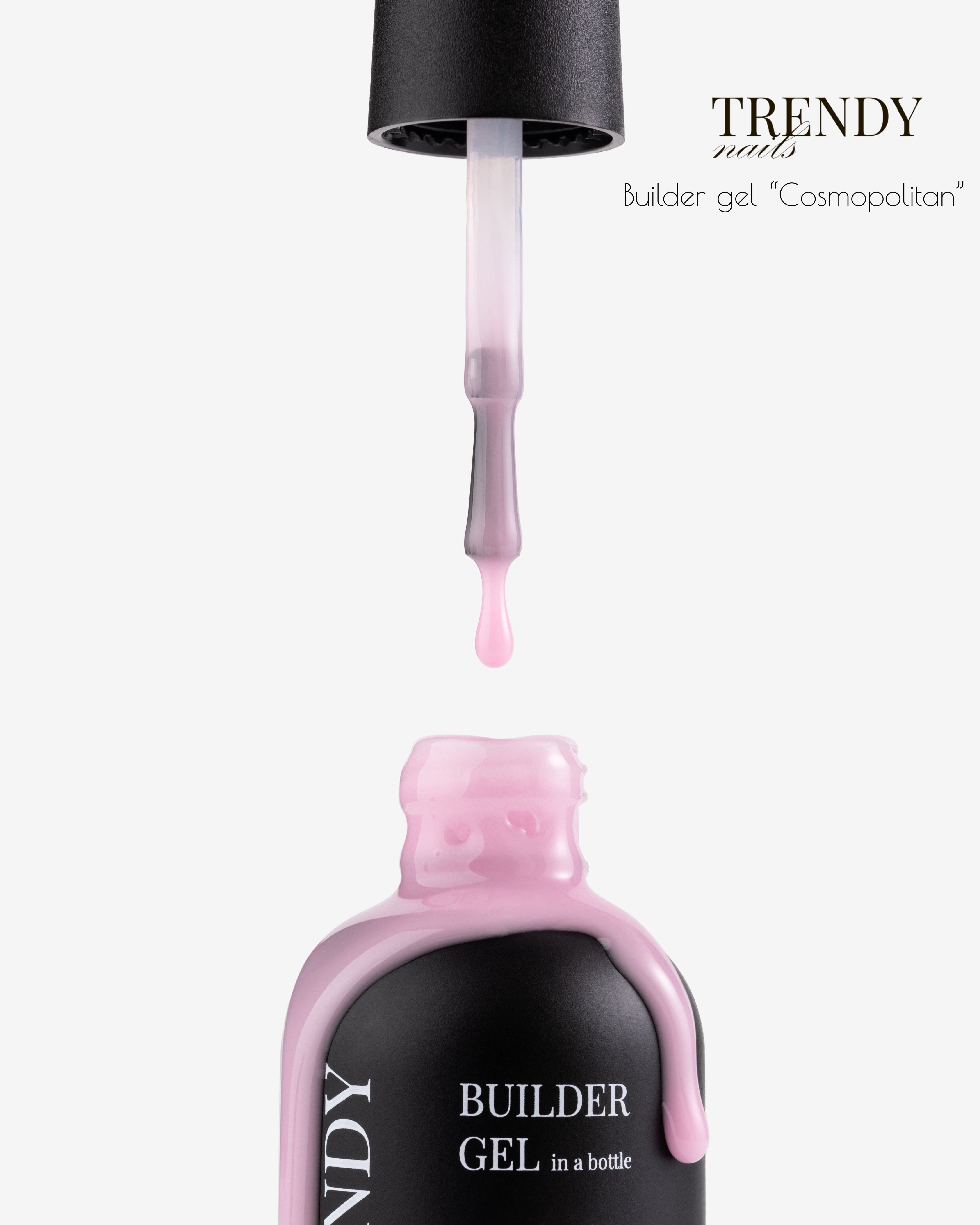 Builder Gel Collection in a bottle or jar from Trendy Nails 15ml/ 30ml (self-leveling)
