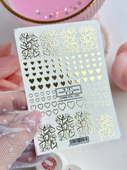 Slider  Combi Folie (Wasserlösliche Aufkleber) von VS Nails 155