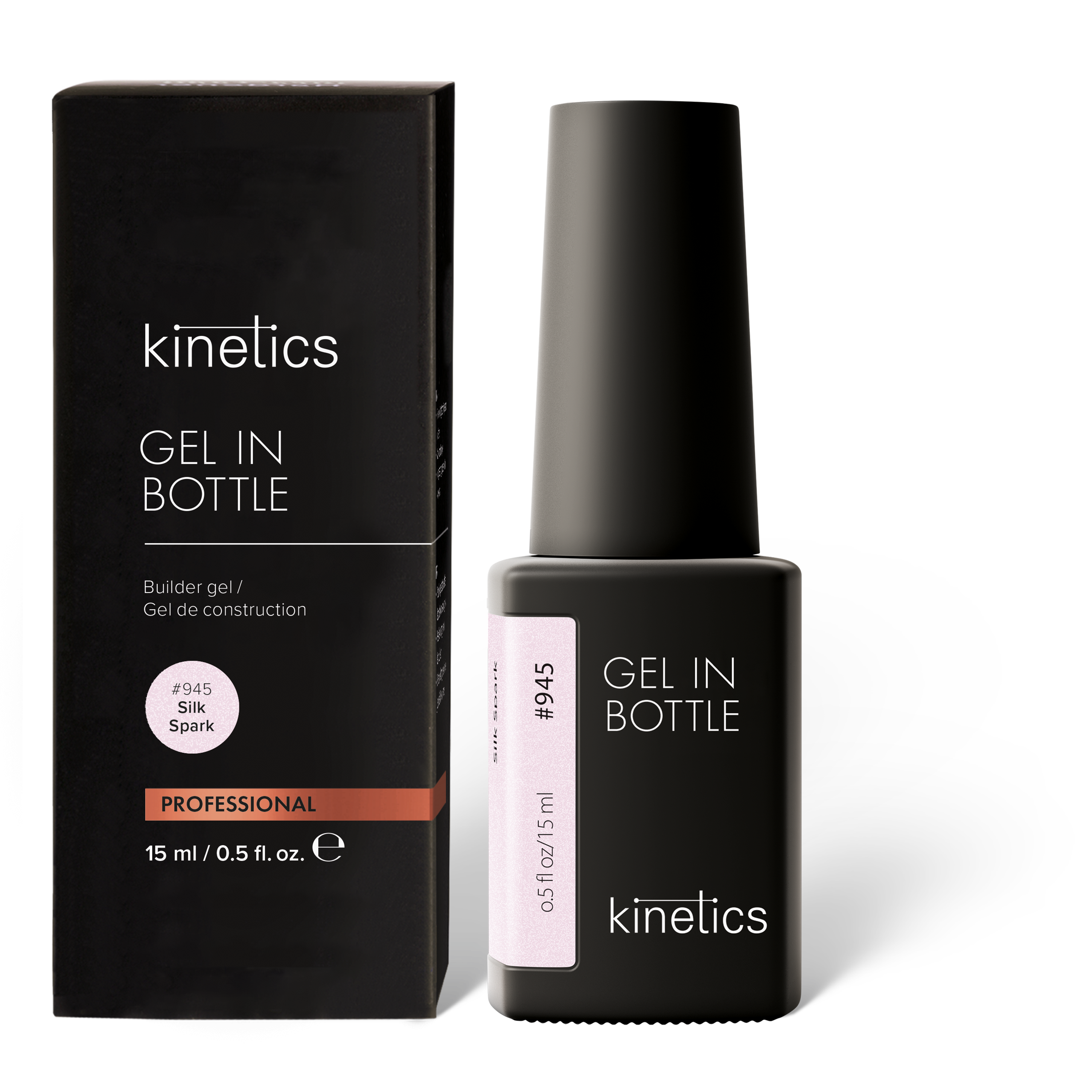 Kinetics GEL IN BOTTLE LIGHT ROSE No. 928