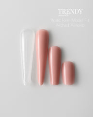 Neue Dual Tips Arched Almond Form 140Stk. Model F4 von Trendy Nails