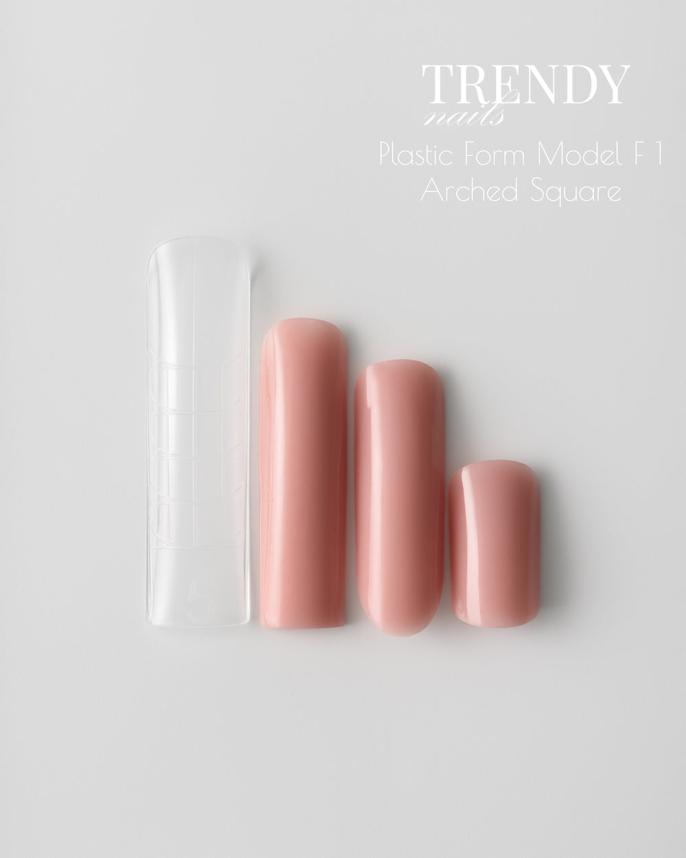 Dual Form Salon Square Form 140Stk. Model F1 von Trendy Nails