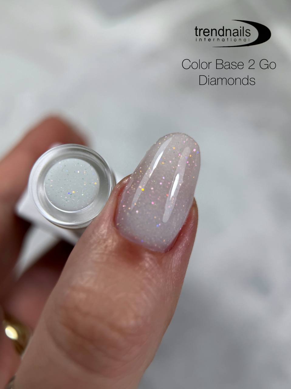 ColorBase2Go – Diamonds 12ml von Trendnails