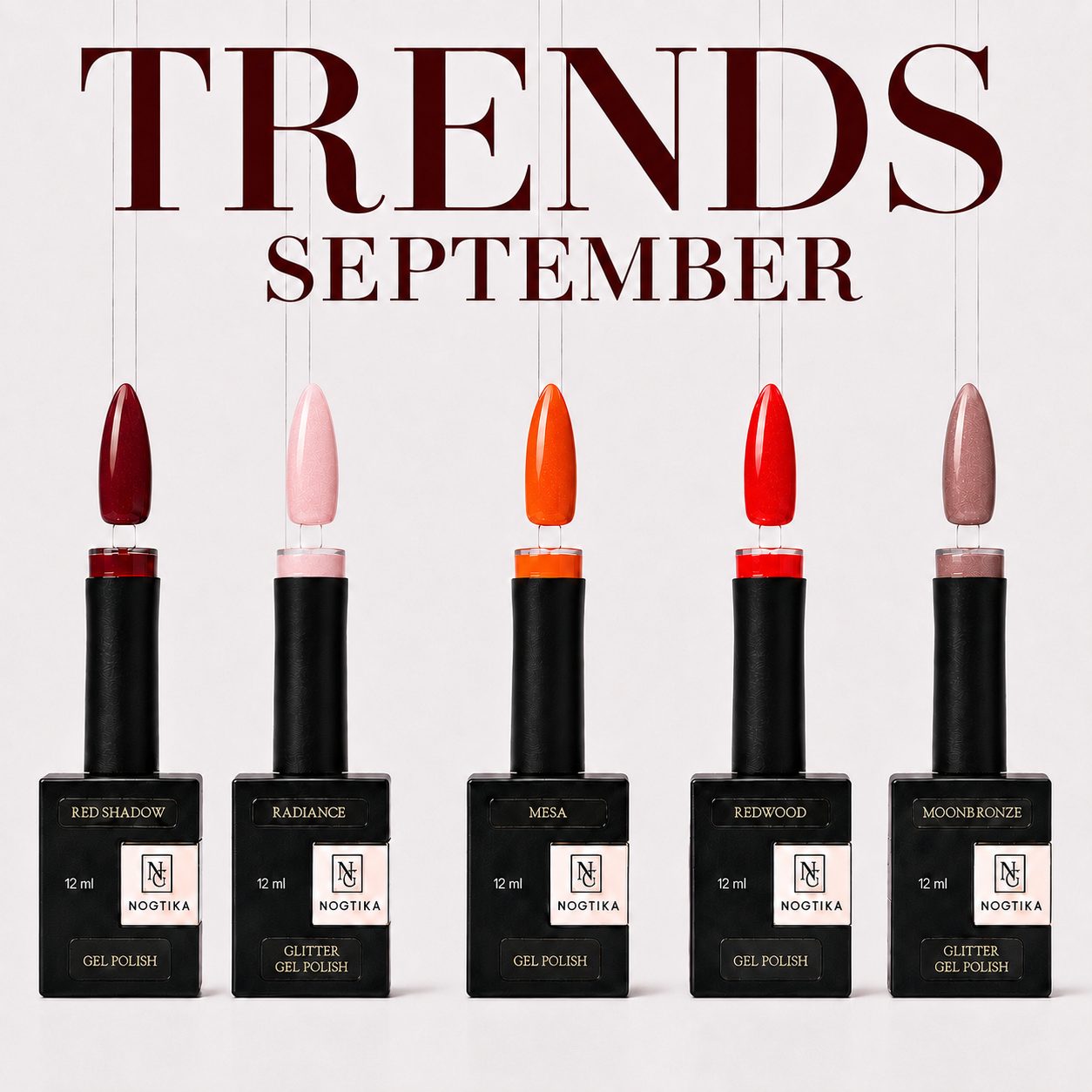 Trend September 5x Gel Polish von Nogtika