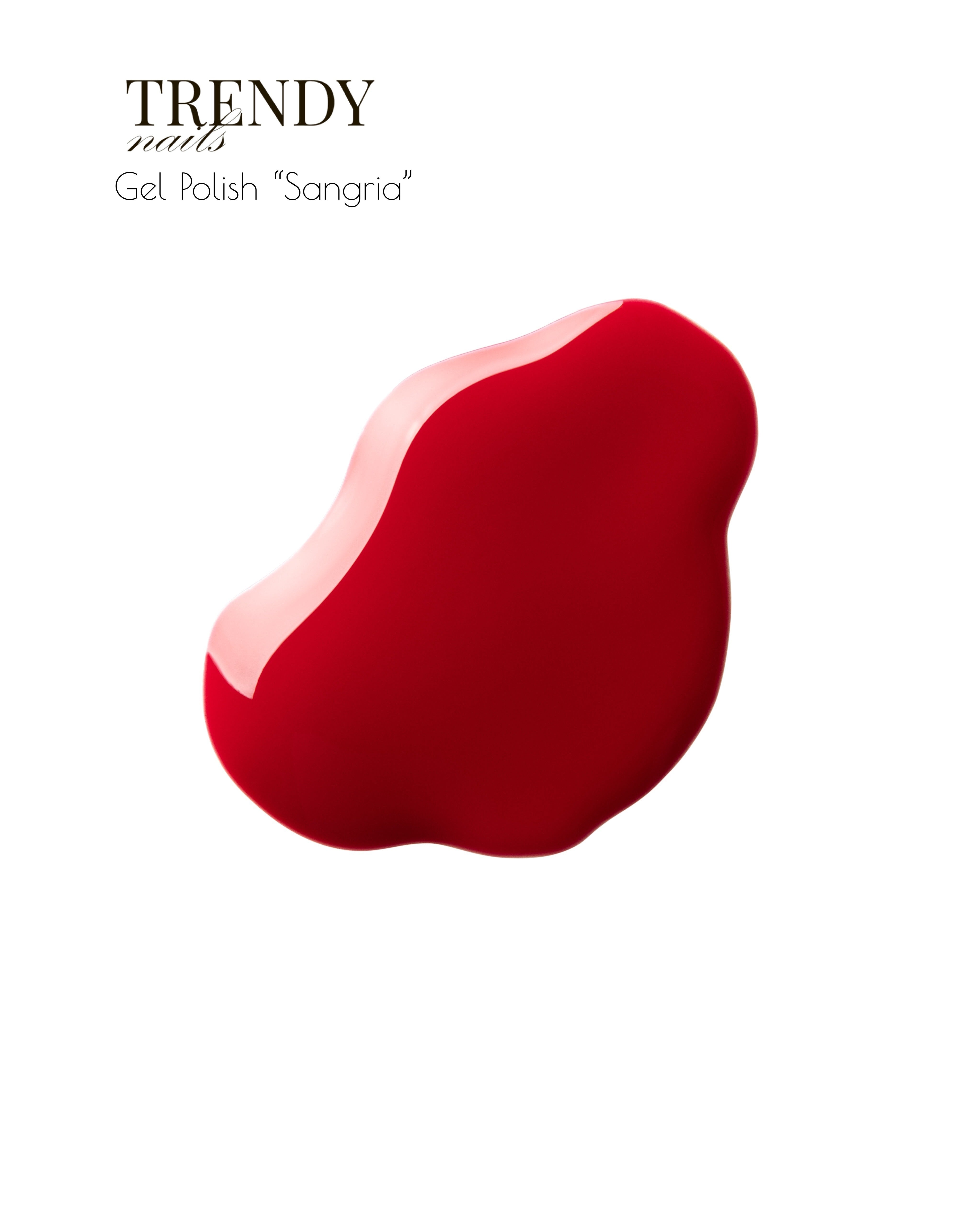 Gel Polish "Sangria" Vintage Chic Collection (8ml) von Trendy Nails (TPO/HEMA-free)
