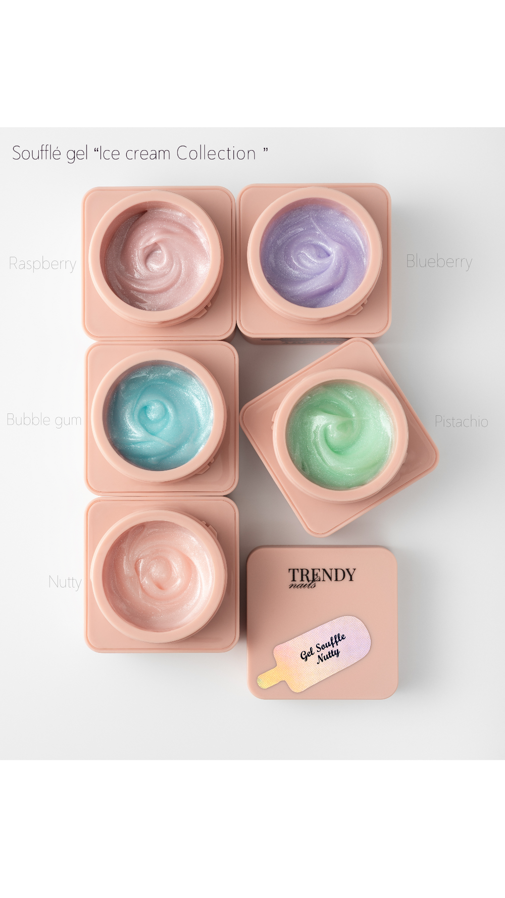 Gel SOUFFLE  „Pistachio"  15ml (TPO/HEMA-free)