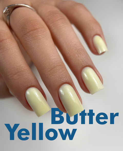 Limited BUTTER YELLOW Color Base von Trendy Nails (8ml) TPO Free