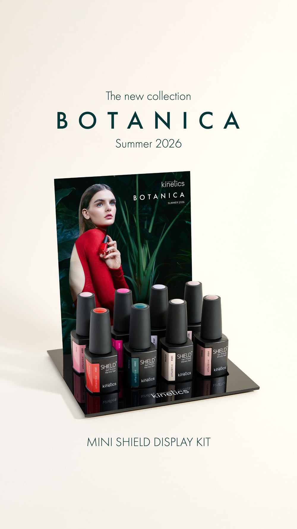 Kinetics SHIELD Kollektion Gellack Botanica Summer 2026