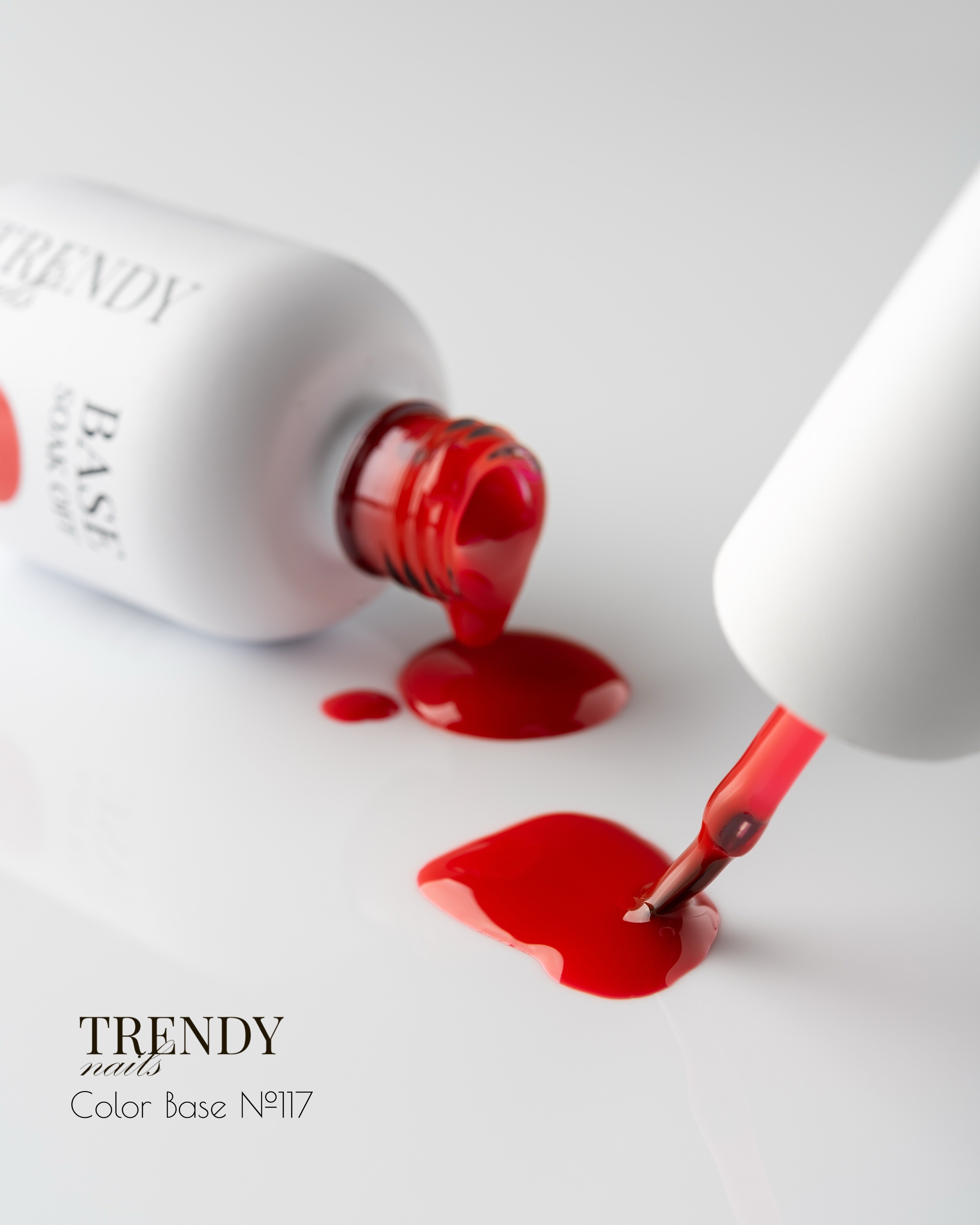 Cover Color BASE 15ml by Trendy Nails available in 5 shades