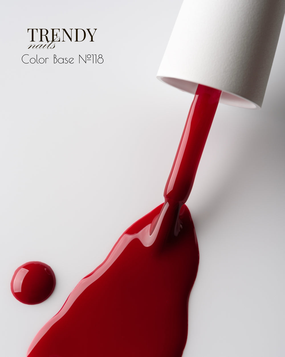 Косметическое покрытие Цвет БАЗА 15 мл от Trendy Nails доступно в 5 оттенках.