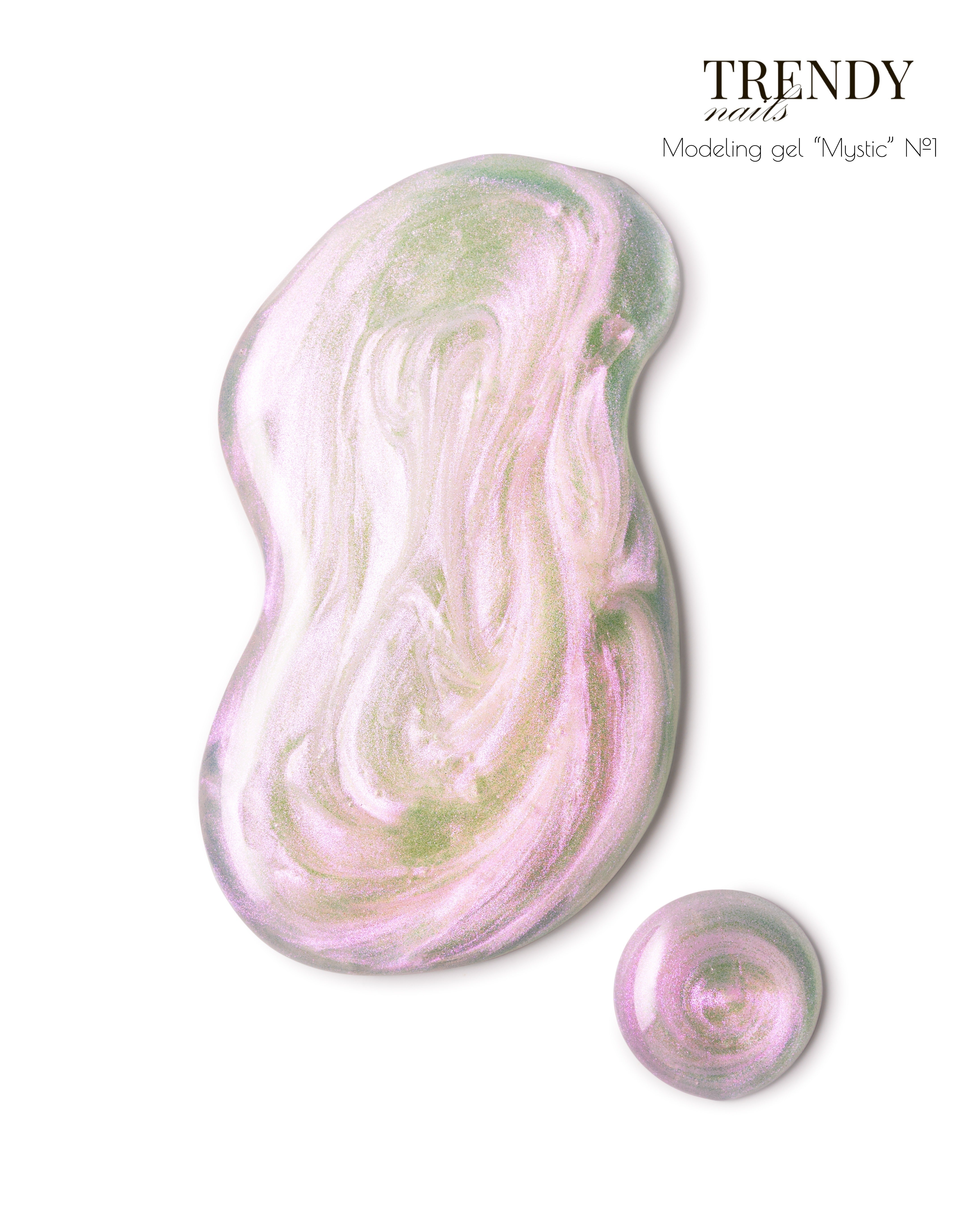 Modeling Gel selbstglättend Mystic Collection in 5 Farben 15ml von Trendy Nails