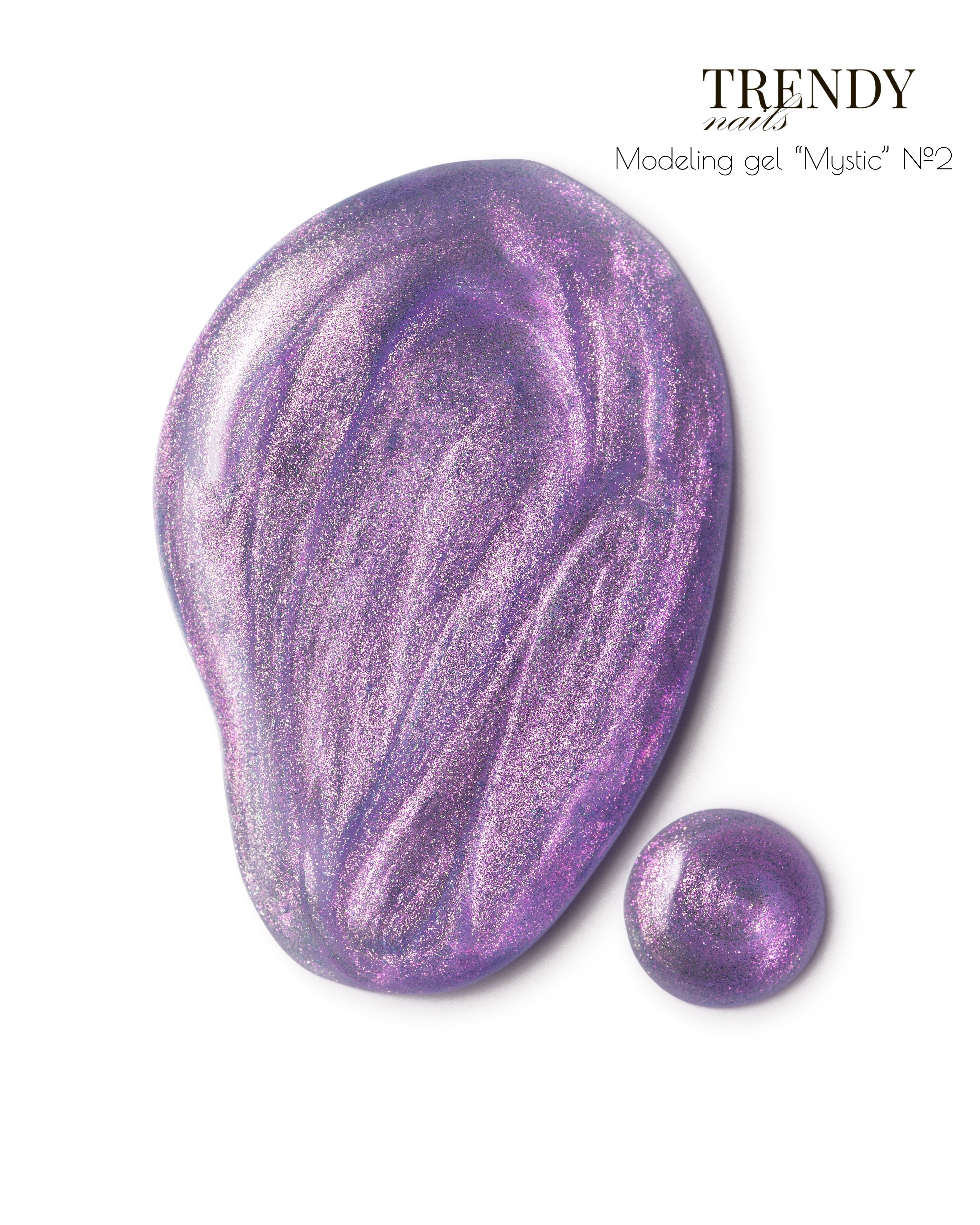 Modeling Gel selbstglättend Mystic Collection in 5 Farben 15ml von Trendy Nails