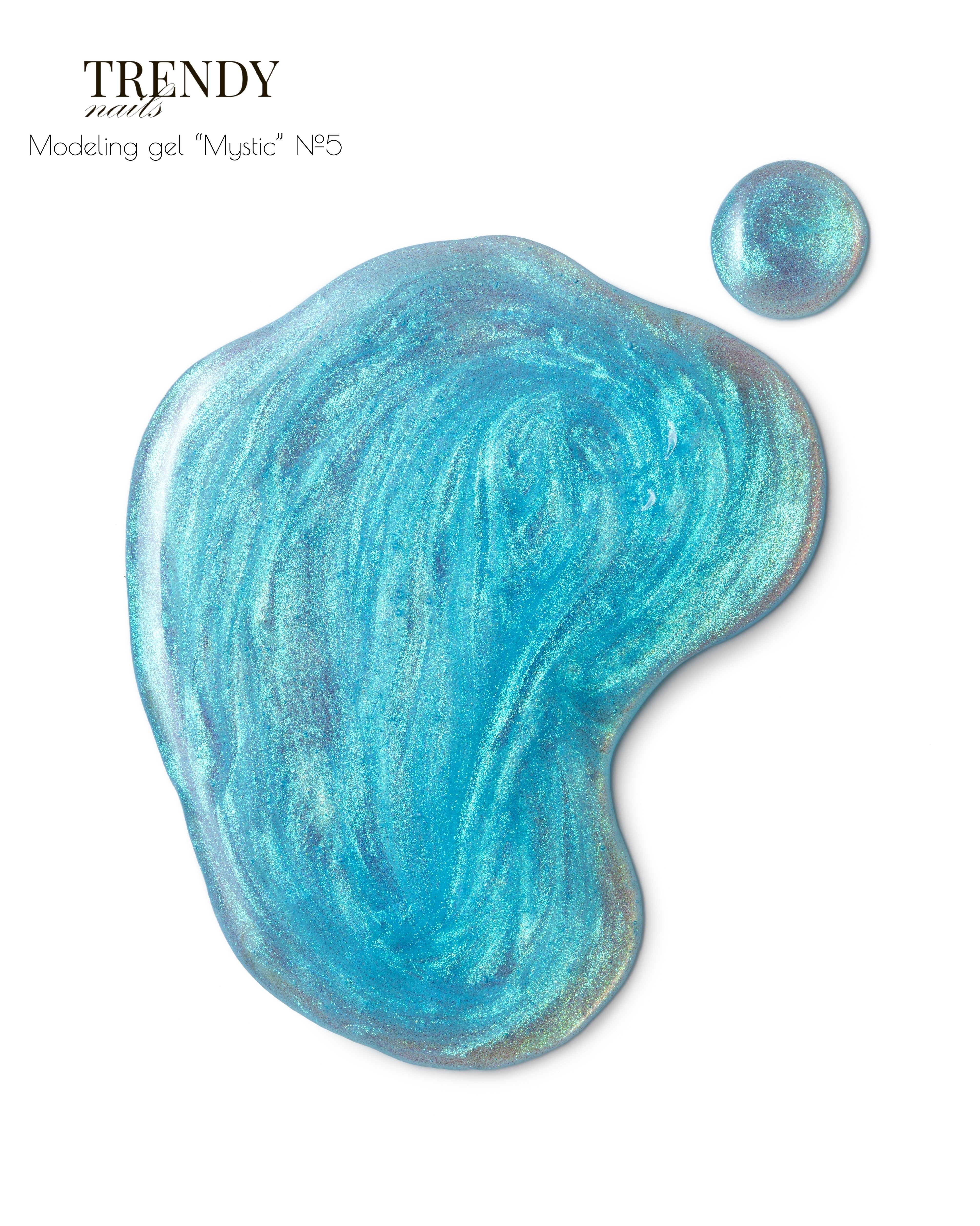 Modeling Gel selbstglättend Mystic Collection in 5 Farben 15ml von Trendy Nails