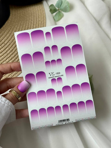 Wrap for Manicure Maxi 162 by VS Nails