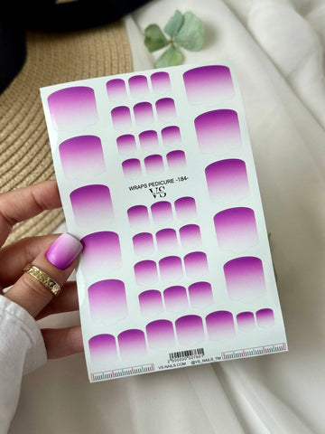 Wrap for Pedicure Maxi 159 by VS Nails