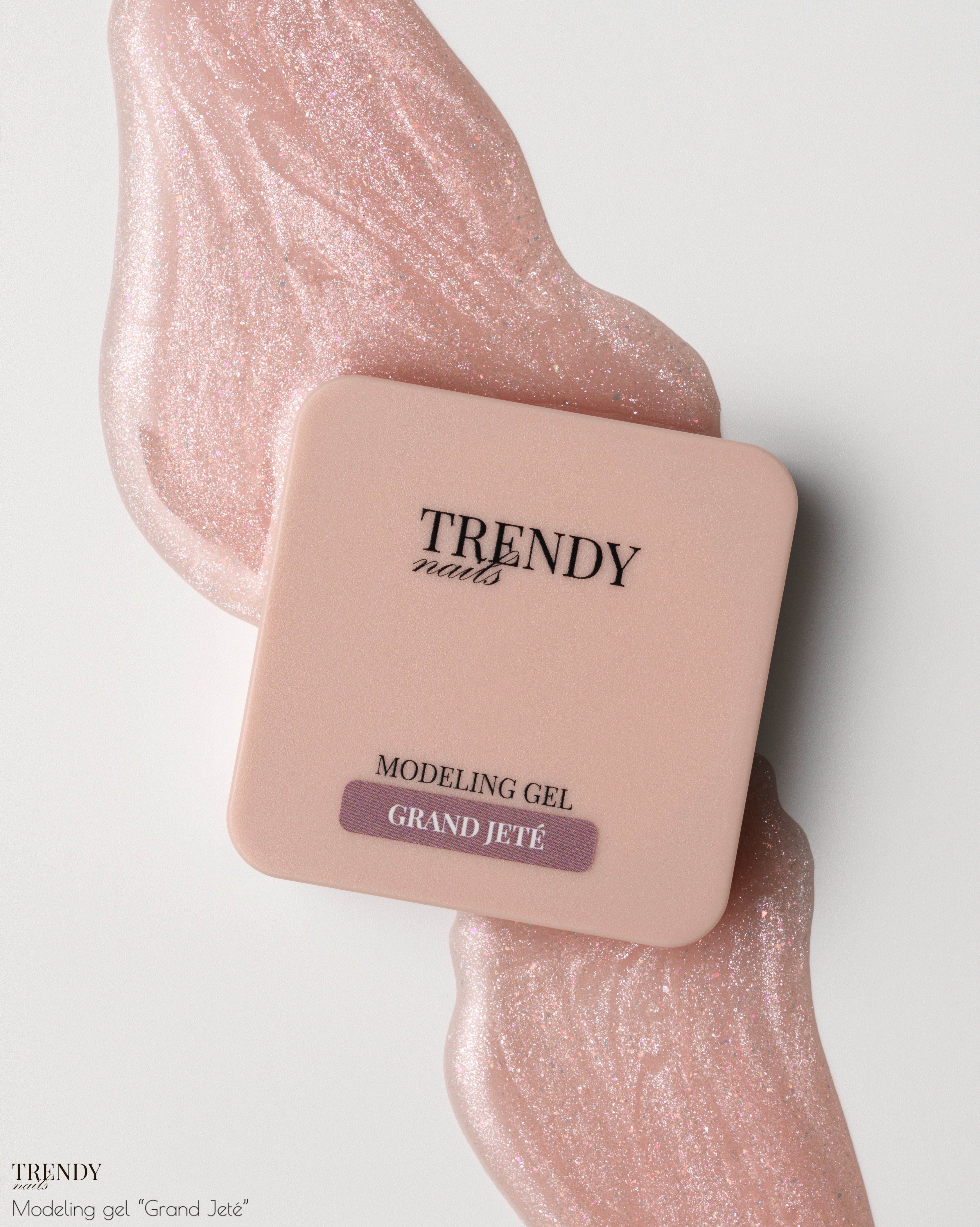 Гель для моделирования самовыровняющийся Balletti Collection „Saute“ от Trendy Nails (15/30мл)