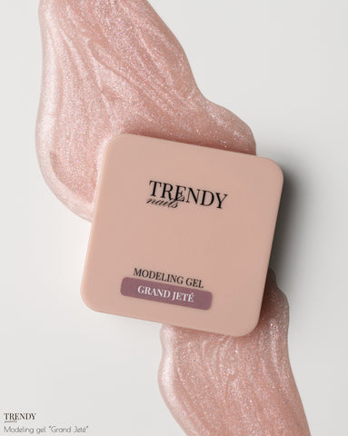 Гель для моделирования самовыровняющийся Balletti Collection „Saute“ от Trendy Nails (15/30мл)