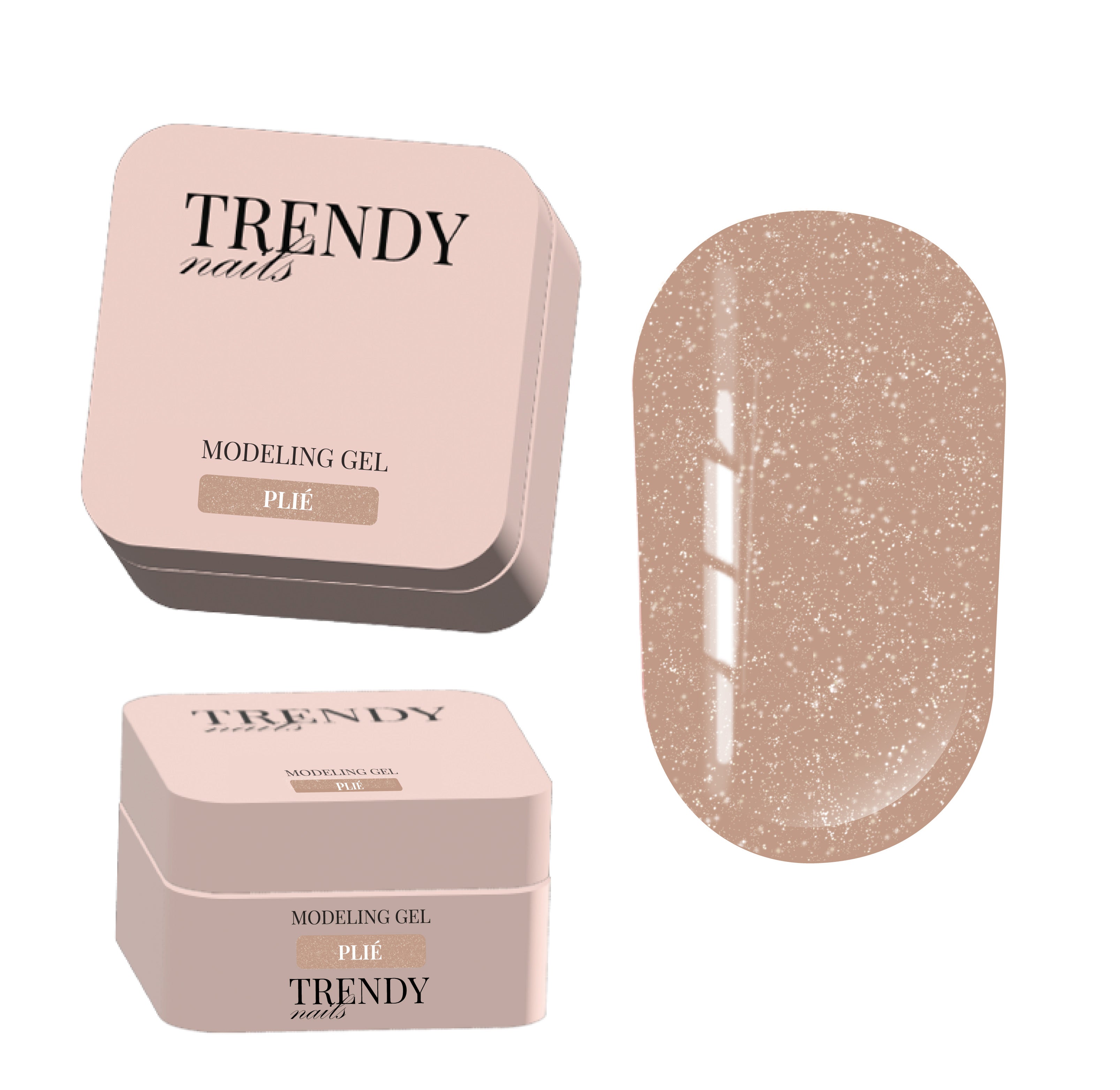 Modeling Gel self-smoothing Balletti Collection "Saute" by Trendy Nails (15/30ml)