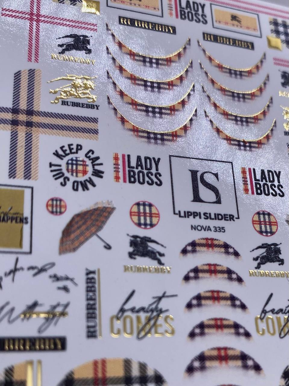 Slider "Nova" 335 (Wasserlösliche Aufkleber) von Lippi Slider