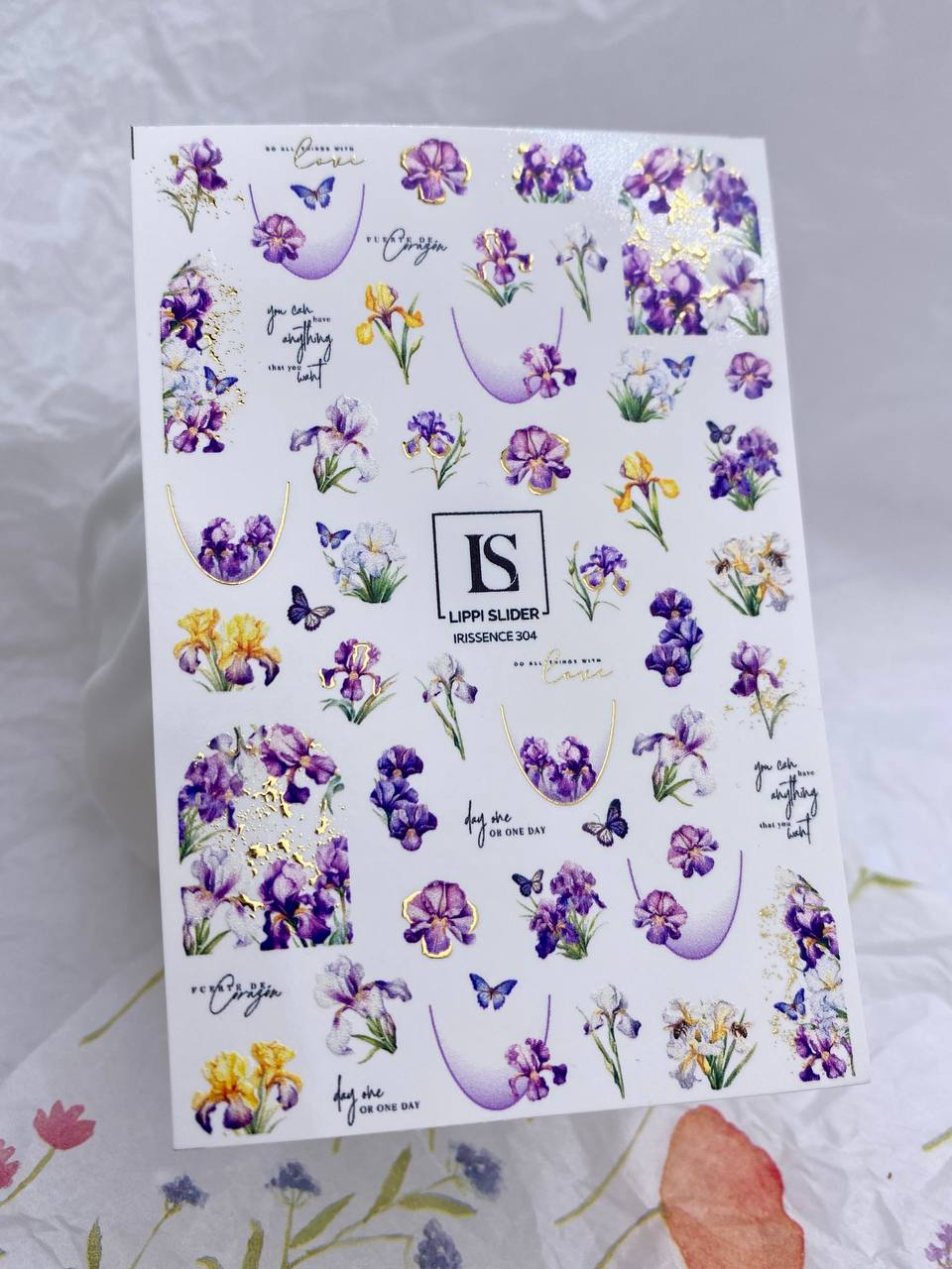 Slider "Irissence" 304 (Wasserlösliche Aufkleber) von Lippi Slider