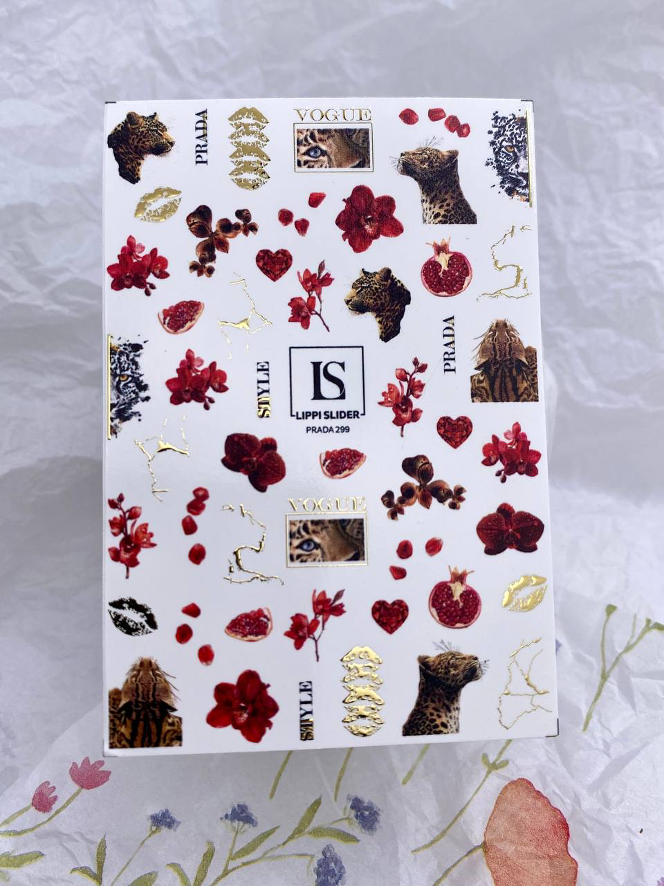 Slider "Prada" 299 (Wasserlösliche Aufkleber) von Lippi Slider