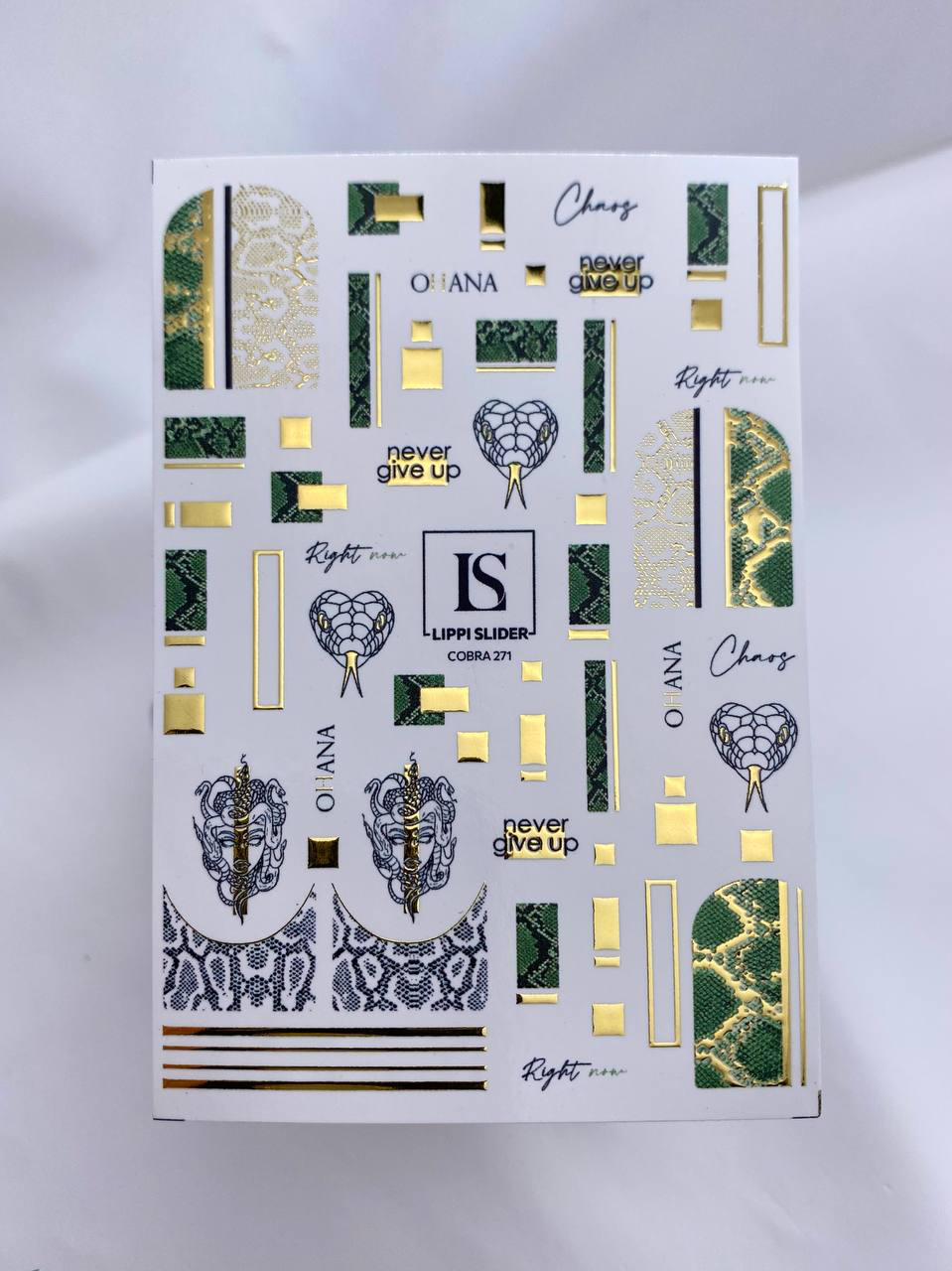 Slider "Cobra" 271 (Wasserlösliche Aufkleber) von Lippi Slider