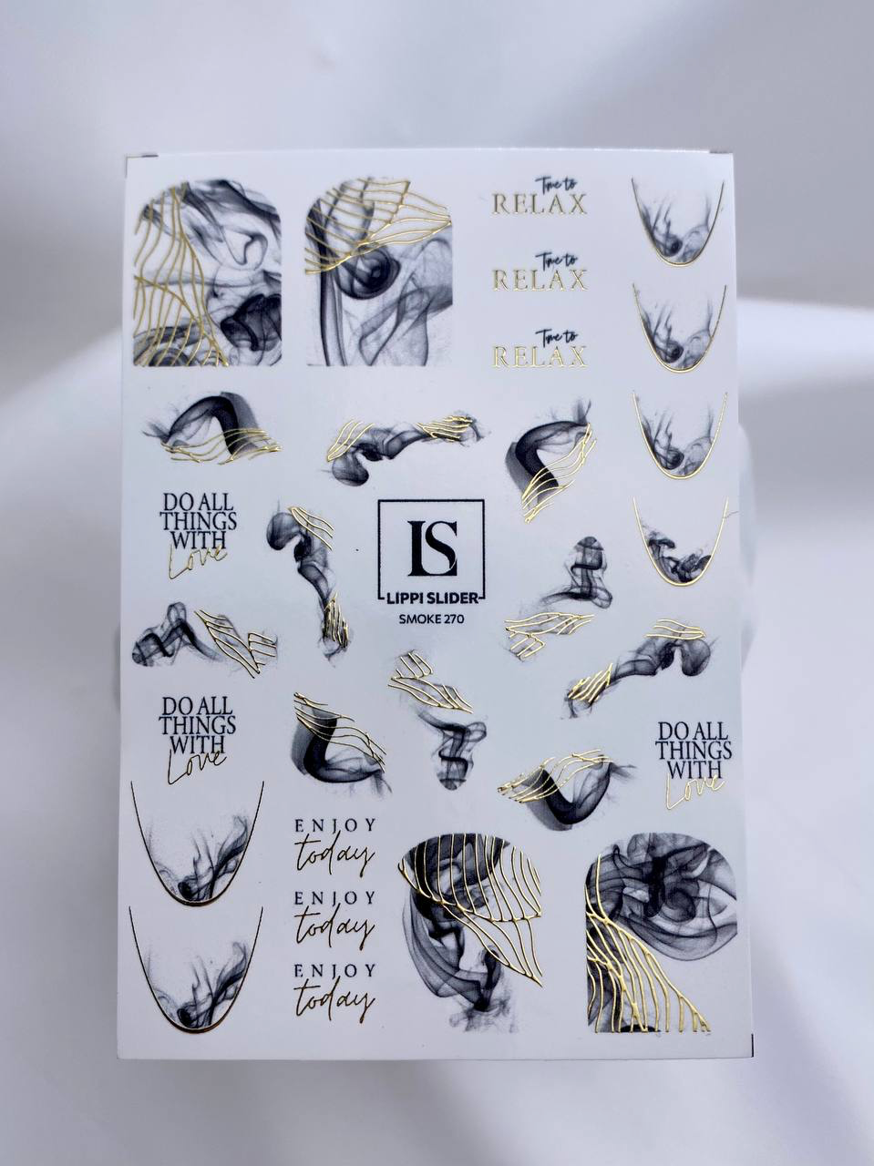 Slider "Smoke" 270 (Wasserlösliche Aufkleber) von Lippi Slider