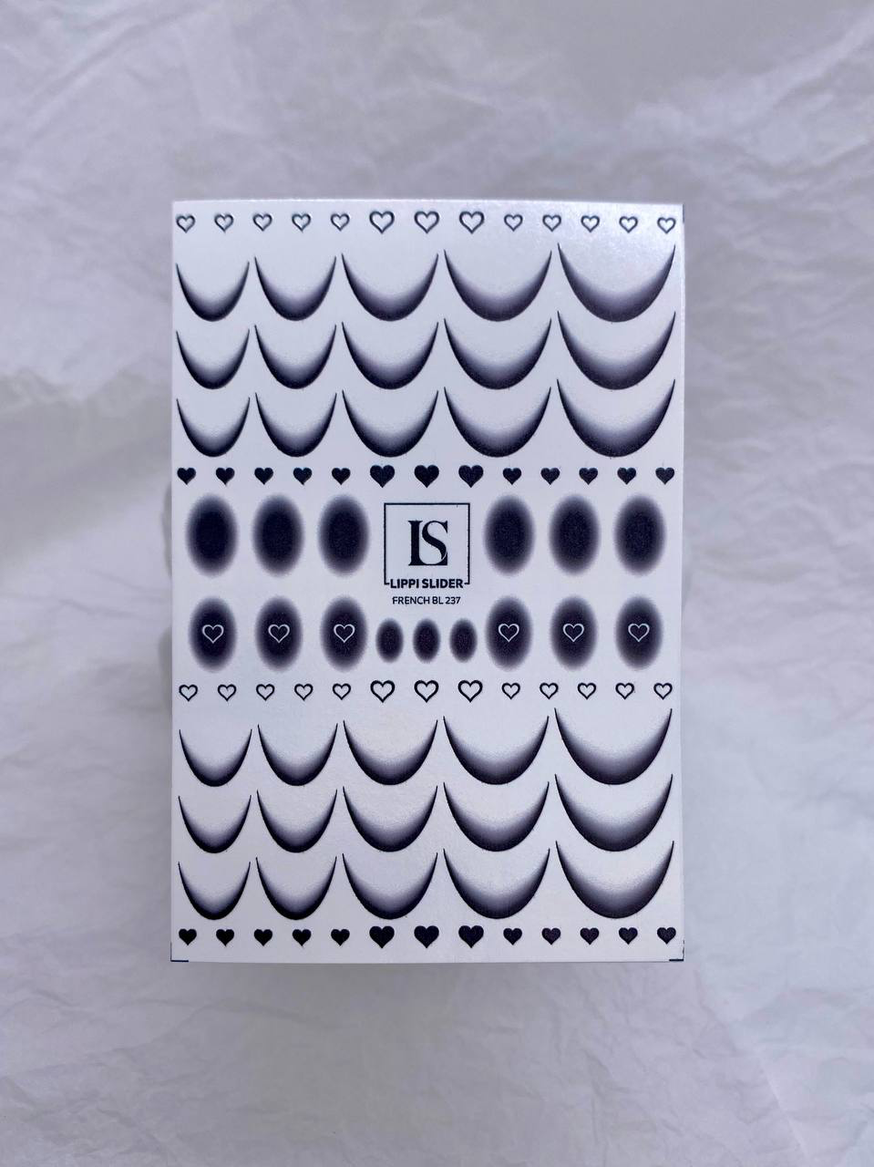 Slider "French BL" 237 (Wasserlösliche Aufkleber) von Lippi Slider
