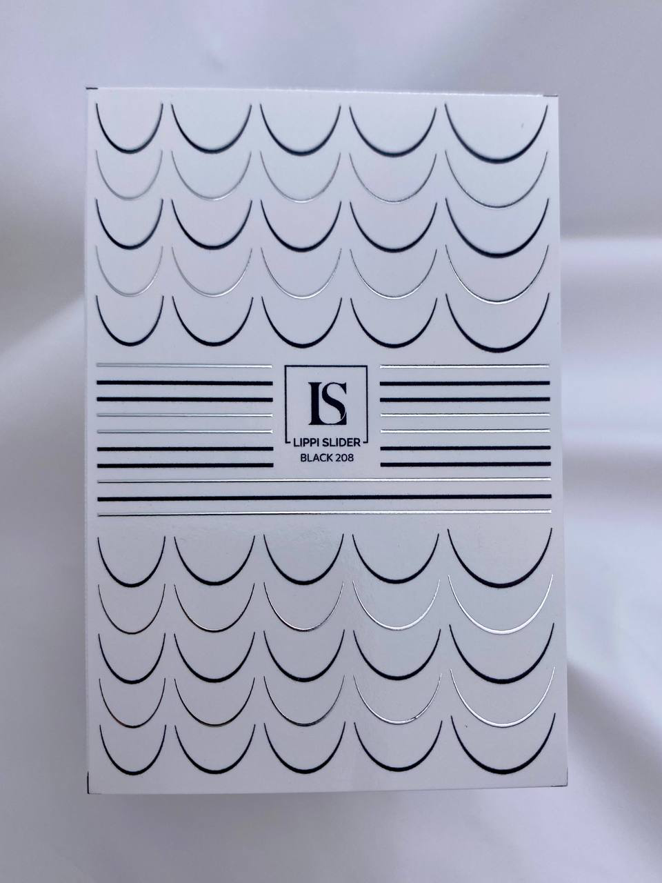 Slider "Black" 208 (Wasserlösliche Aufkleber) von Lippi Slider